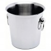 Stainless Steel Bucket with Ring Handles 4L